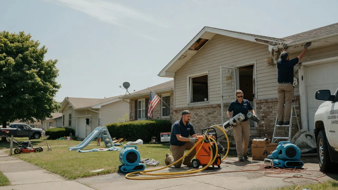 Water Damage Restoration in Cortland, IL near me